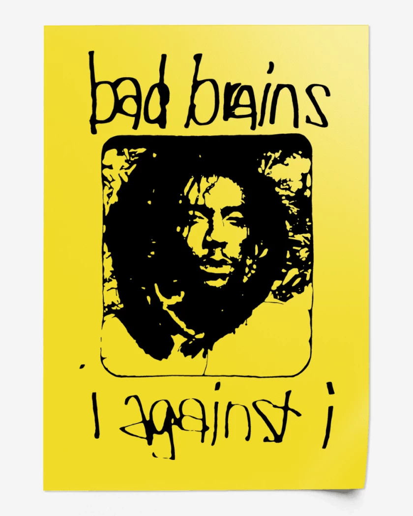 Print Bad Brains I Agains I