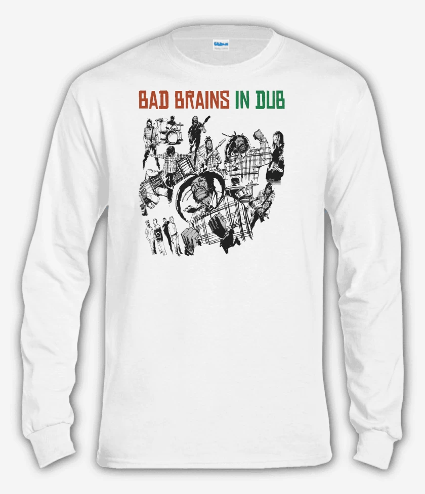 Polera manga larga Bad Brains In Dub