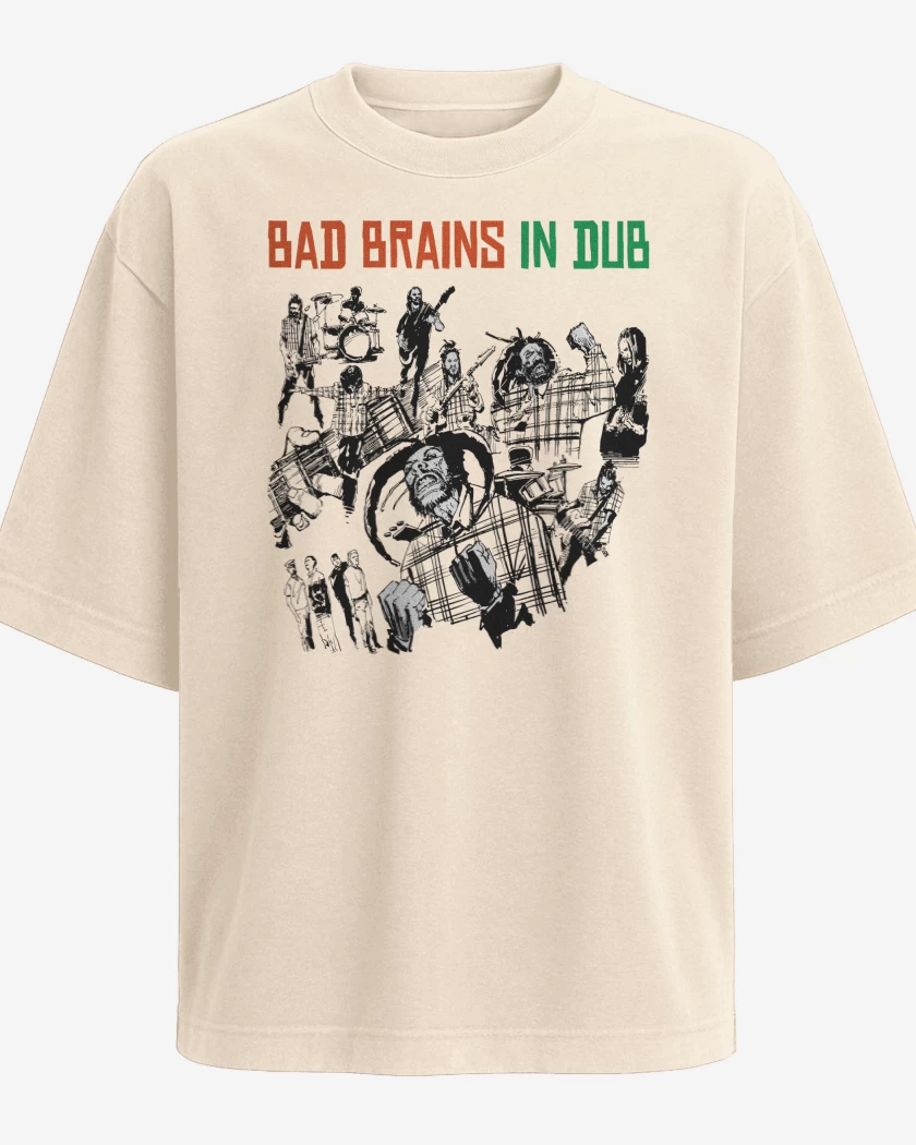 Polera Oversize Bad Brains In Dub