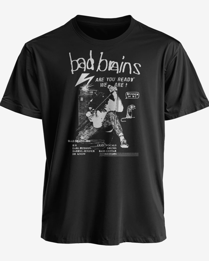 Polera Bad Brains Are You Ready