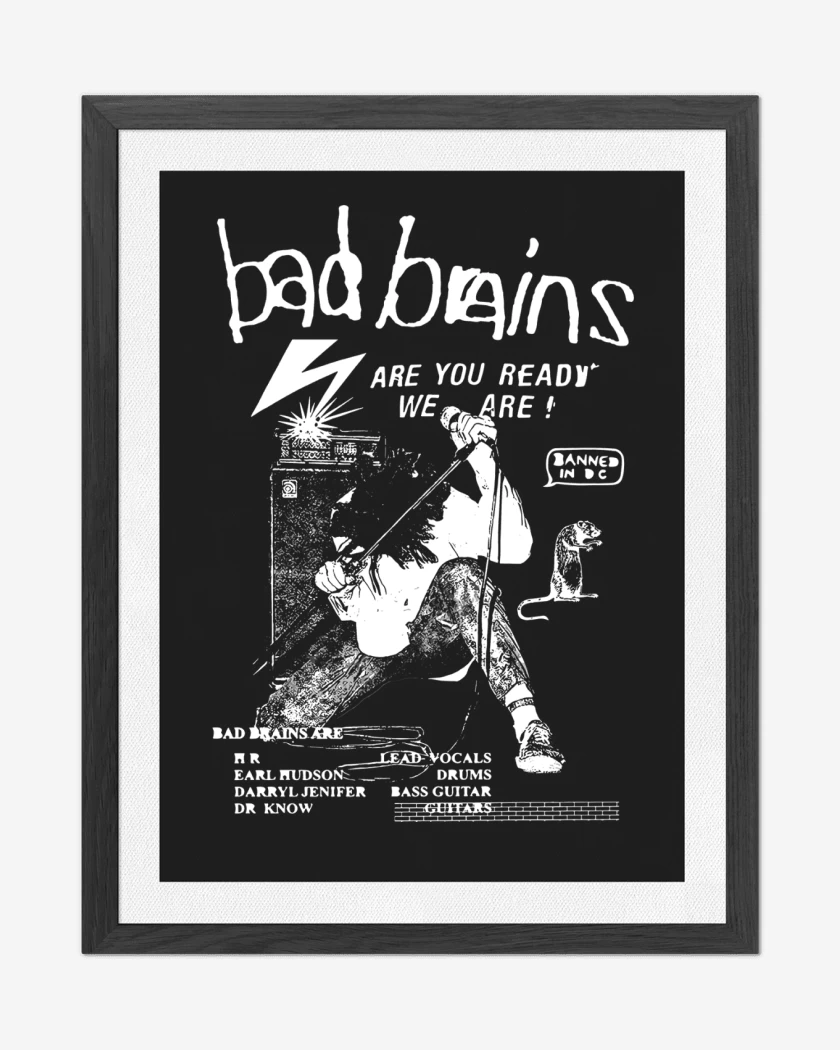 Cuadro decorativo Bad Brains Are You Ready