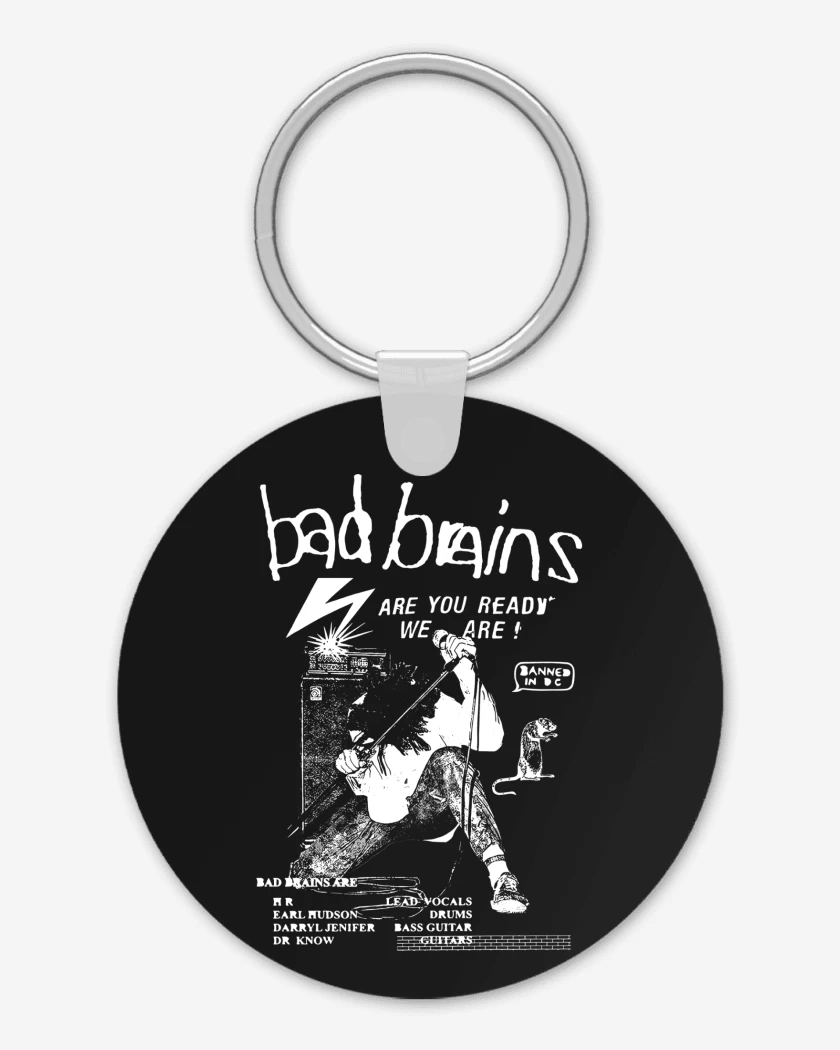Llavero Bad Brains Are You Ready