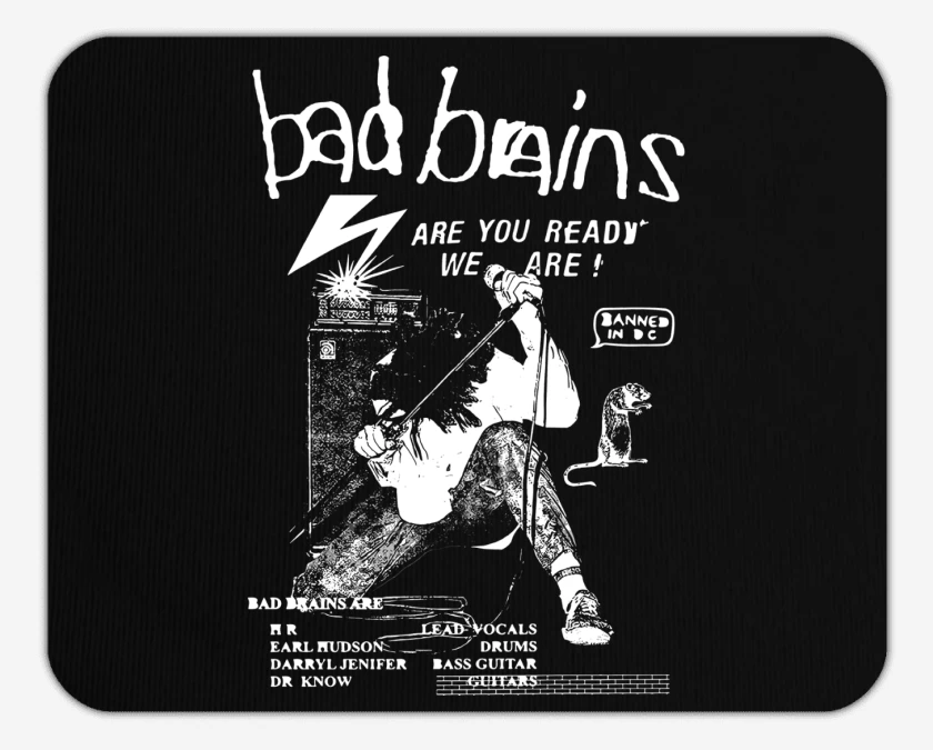 Mousepad Bad Brains Are You Ready
