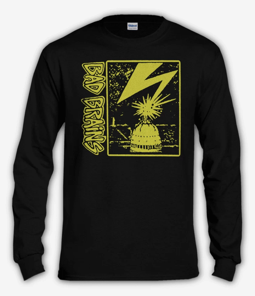 Polera manga larga Bad Brains 1982