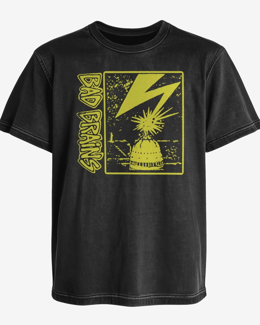 Polera desgastada Bad Brains 1982