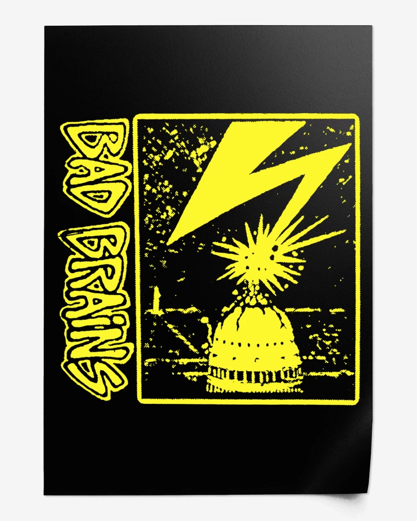 Print Bad Brains 1982
