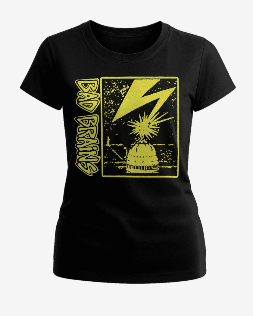 Polera de Mujer Negro de Bad Brains 1982