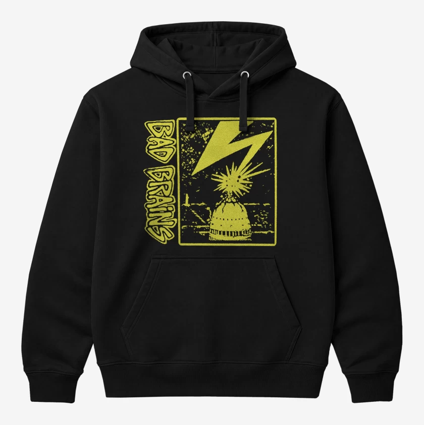 Polerón Canguro Negro de Bad Brains 1982