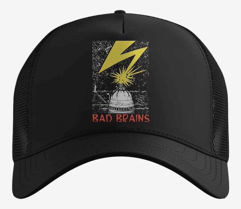 Gorro Negro de Bad Brains Rayo