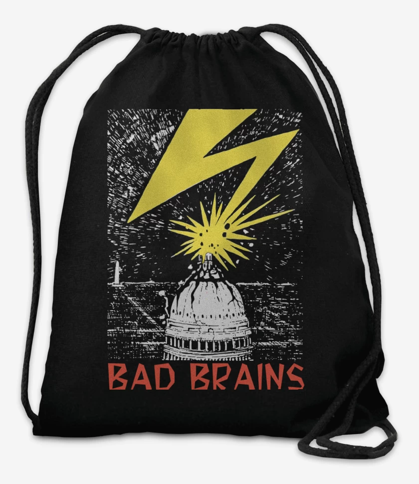 Mochila Negro de Bad Brains Rayo