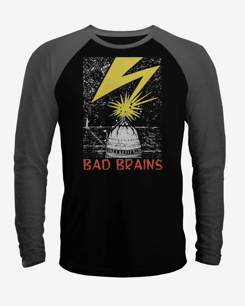 Polera Raglan Bad Brains Rayo