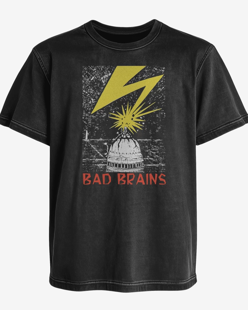 Polera desgastada Bad Brains Rayo