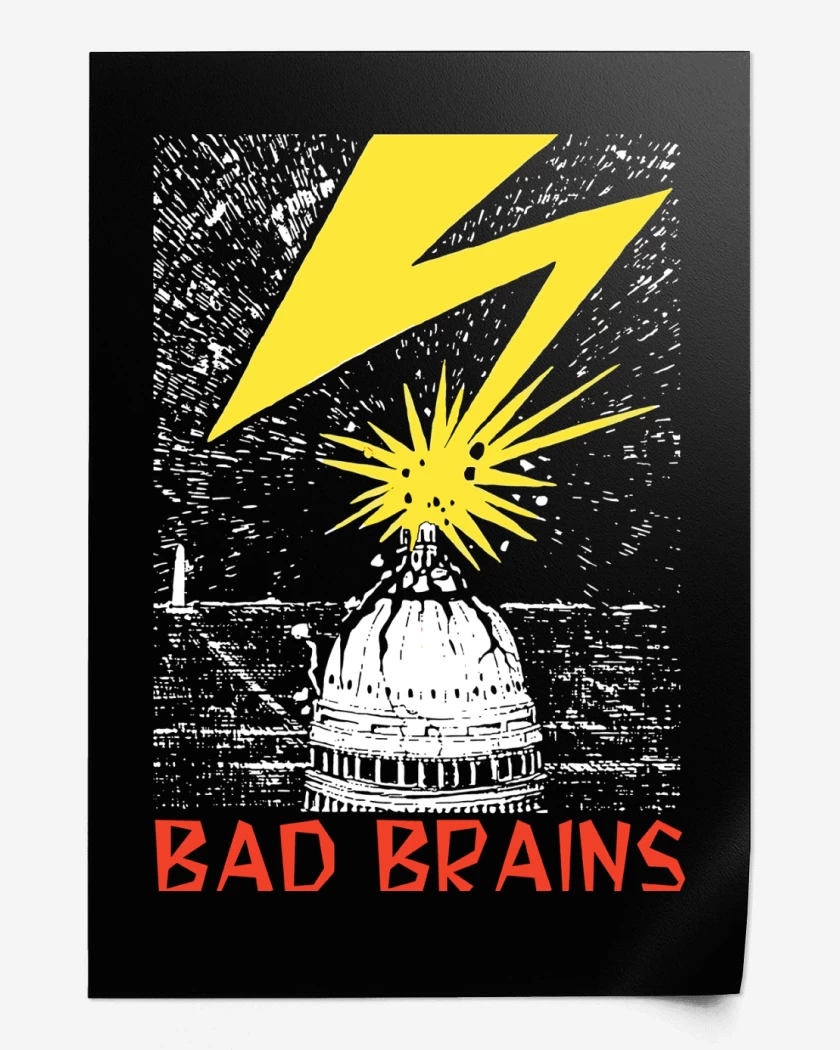 Print Bad Brains Rayo