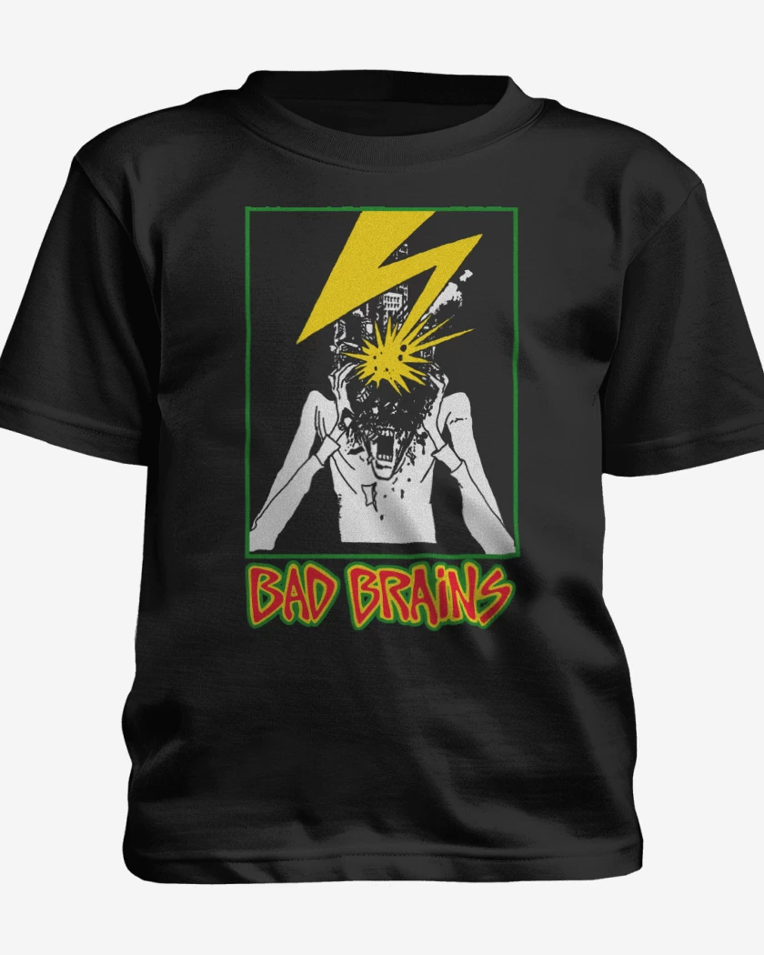 Polera de niño Negro de Bad Brains Banned in DC