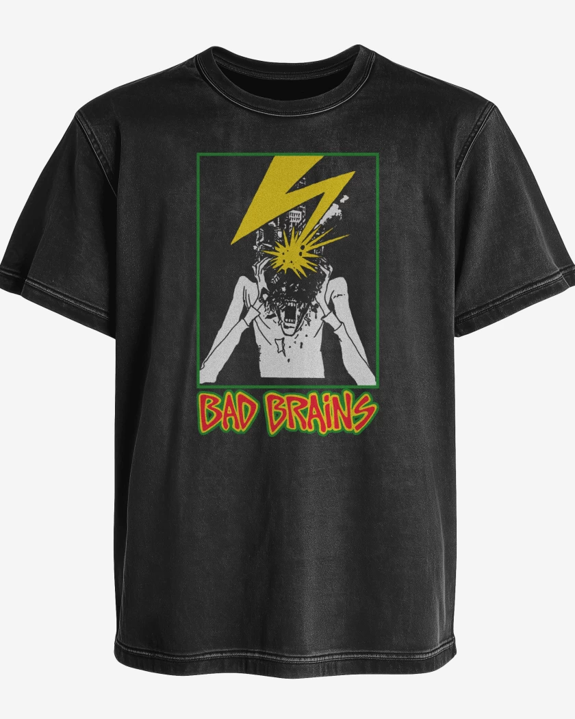 Polera desgastada Bad Brains Banned in DC