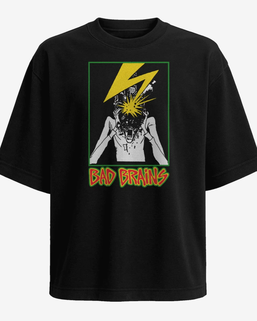 Polera Oversize Bad Brains Banned in DC