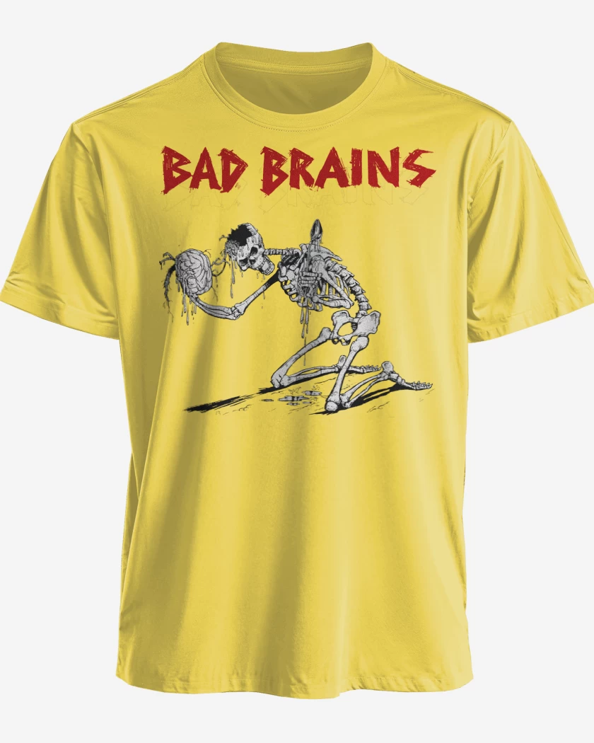 Polera Bad Brains Skull