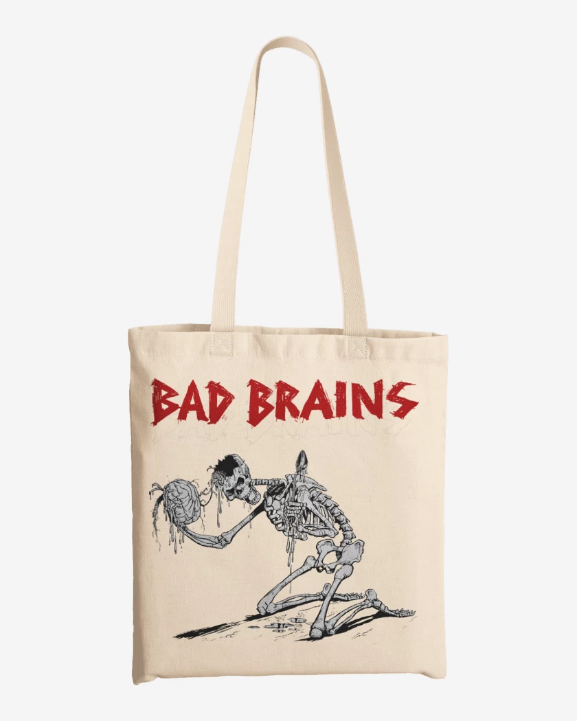 Totebag Bad Brains Skull