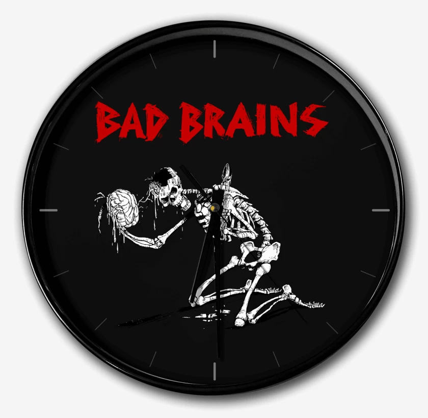 Reloj Negro de Bad Brains Skull