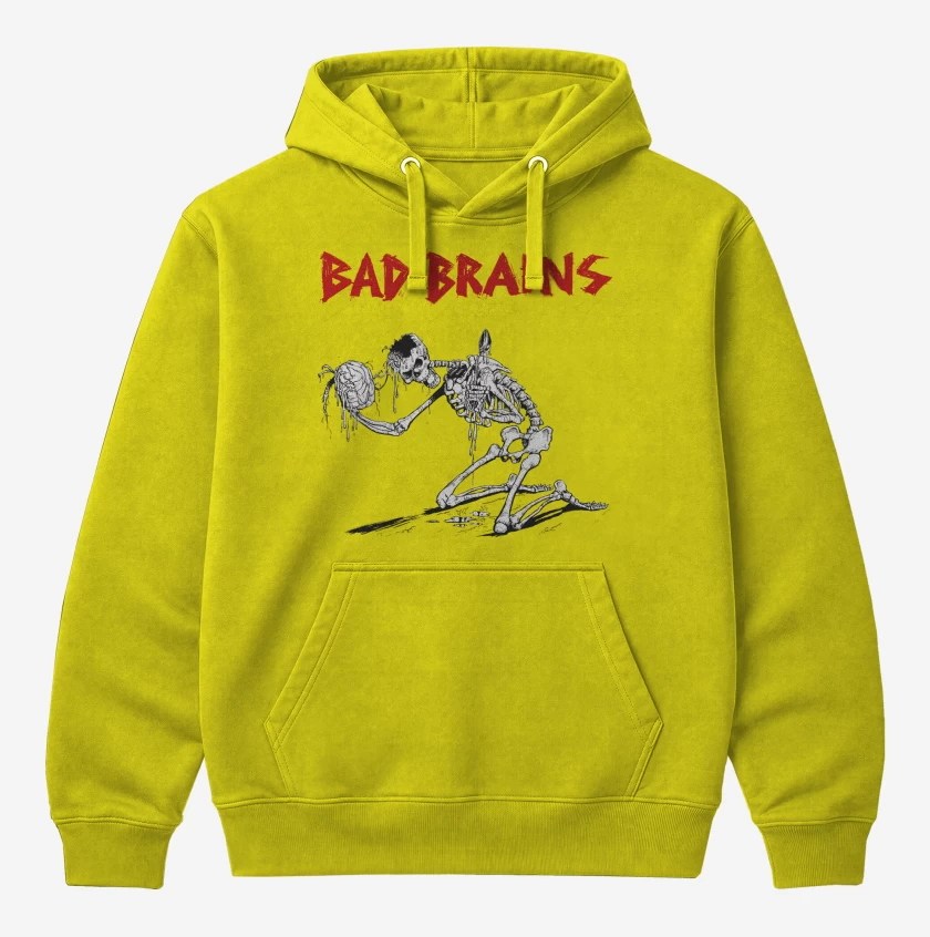 Polerón Canguro Amarillo de Bad Brains Skull