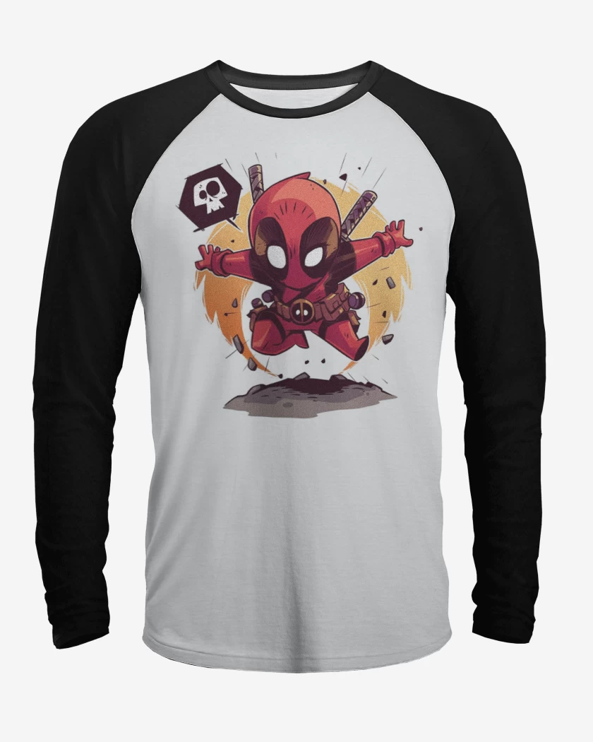 Polera Raglan Chibi pozo de la muerte