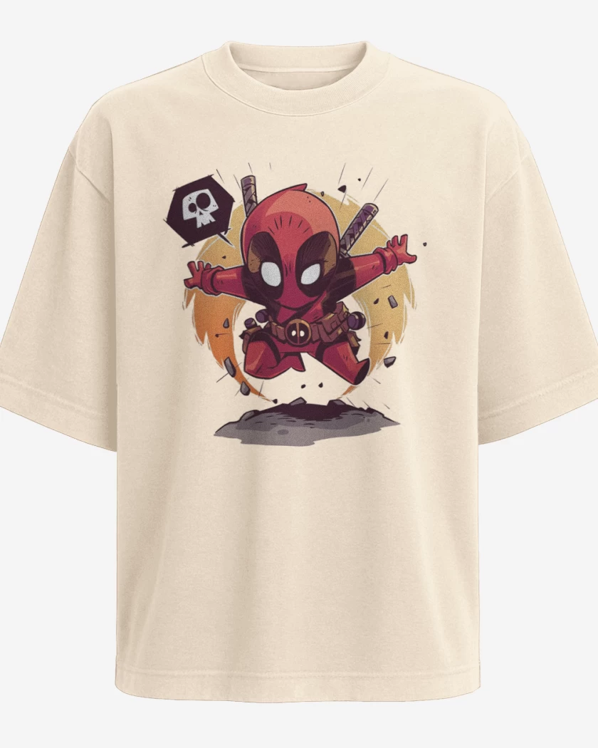 Polera Oversize Chibi pozo de la muerte