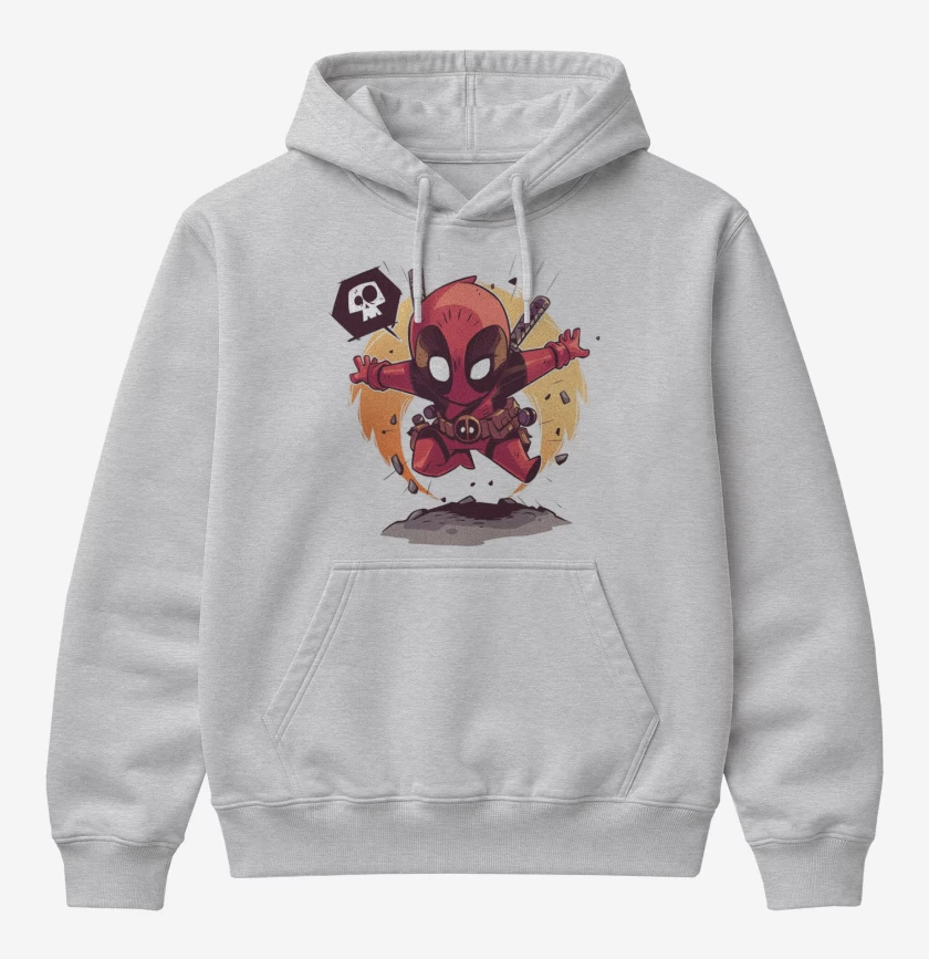 Poleron Canguro básico Chibi pozo de la muerte