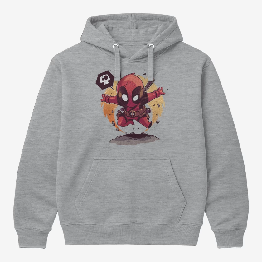 Polerón Canguro Chibi pozo de la muerte