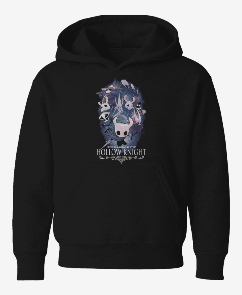 Poleron de niño Negro de Hollow Knight