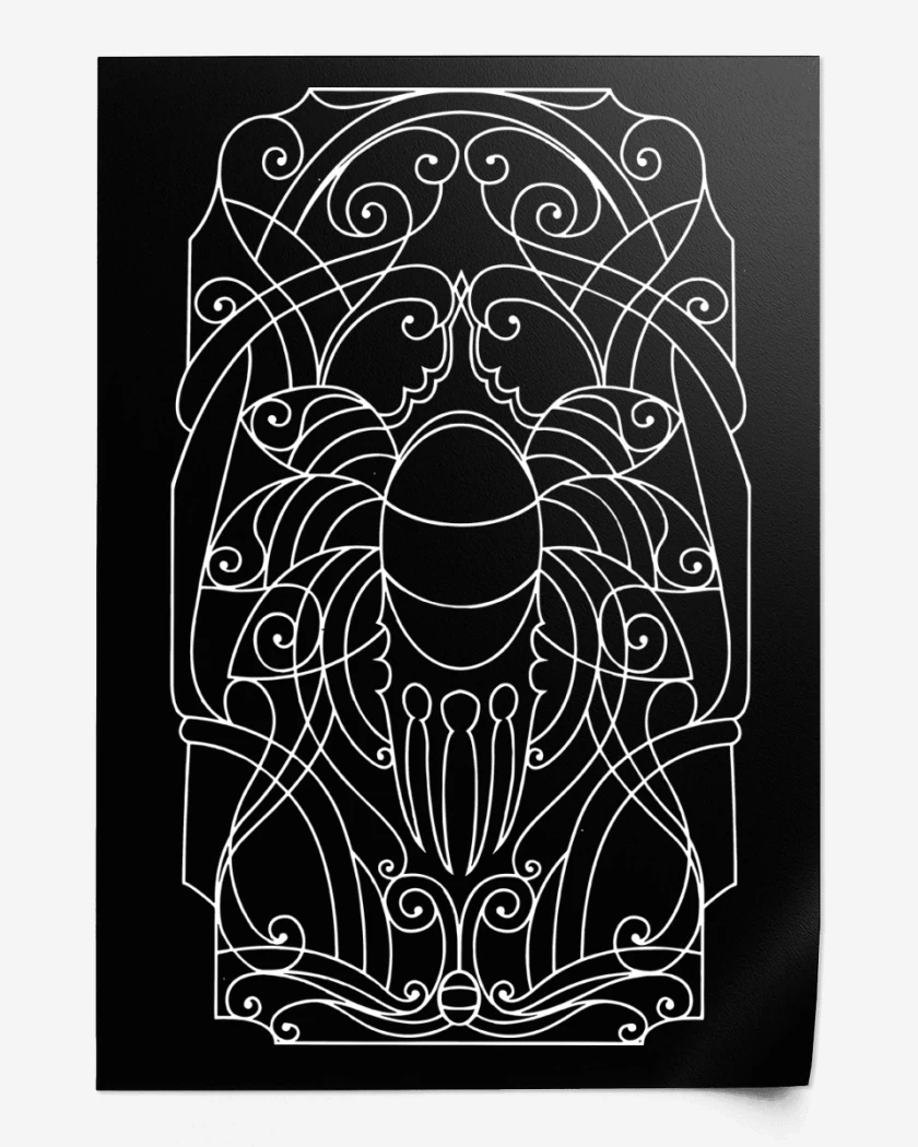 Print Hollow Knight Polilla