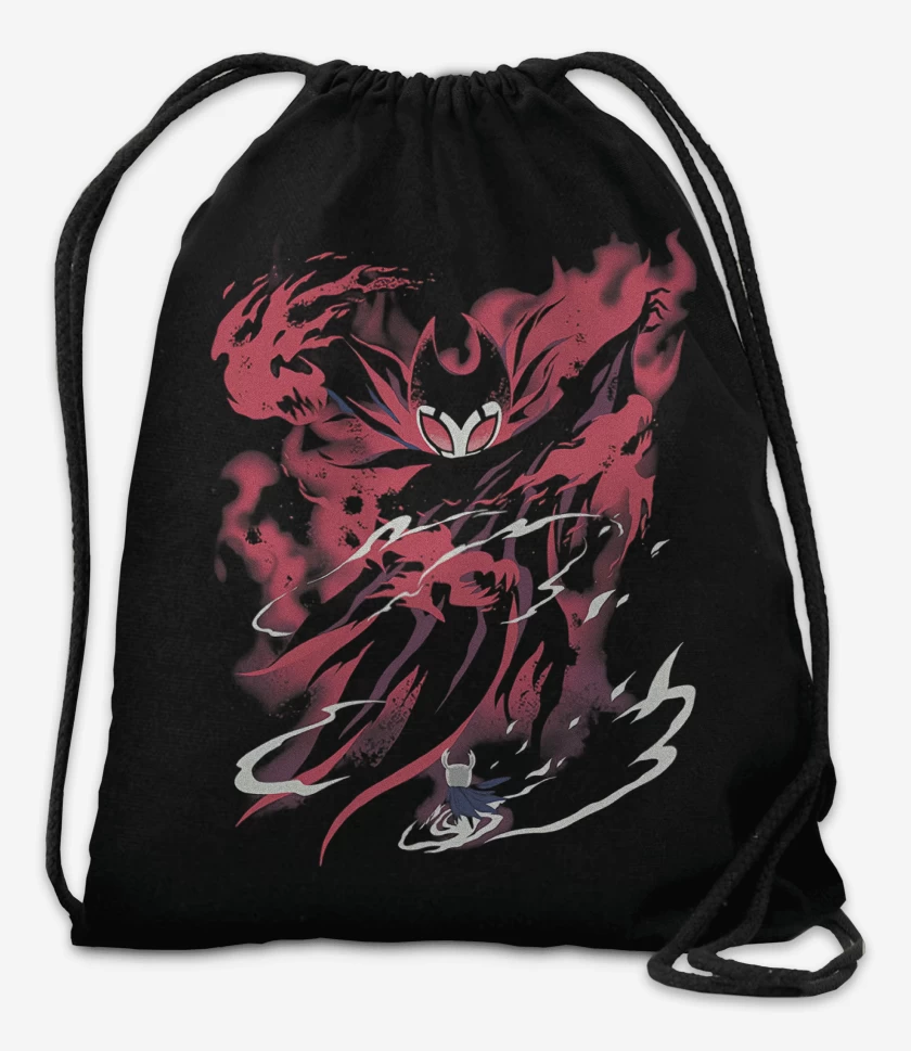 Mochila Negro de Hollow Knight Grimm
