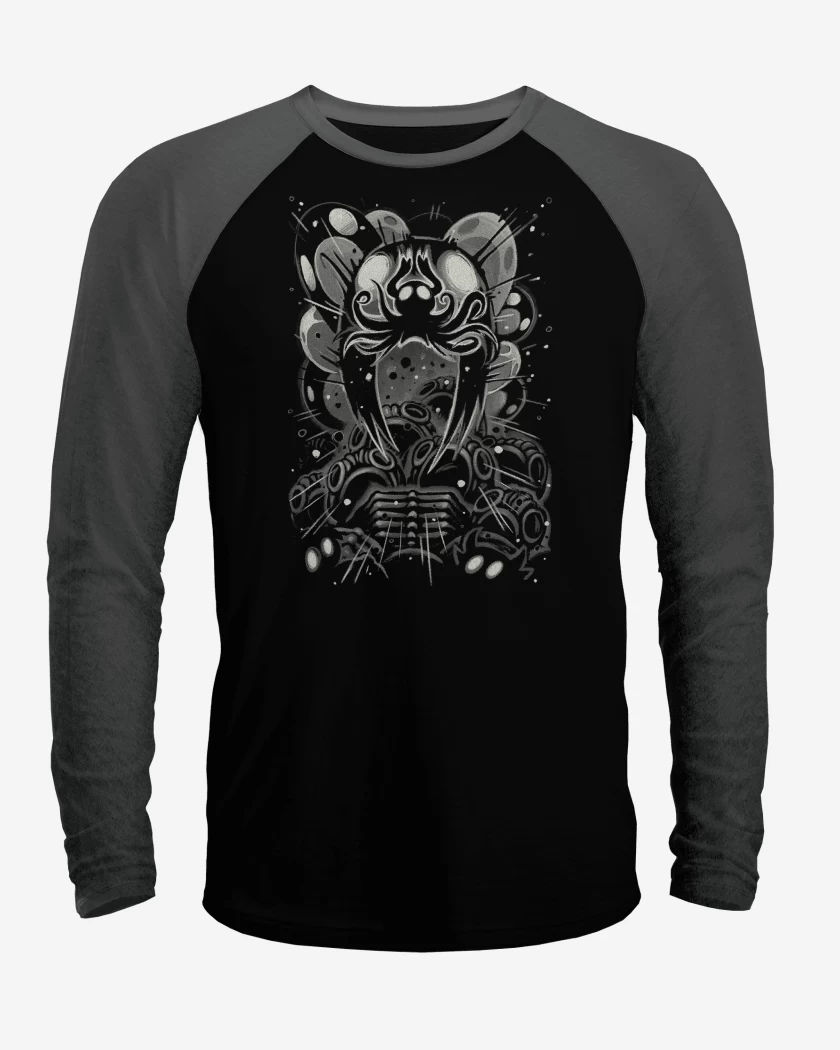 Polera Raglan Hollow Knight Abyss Shriek