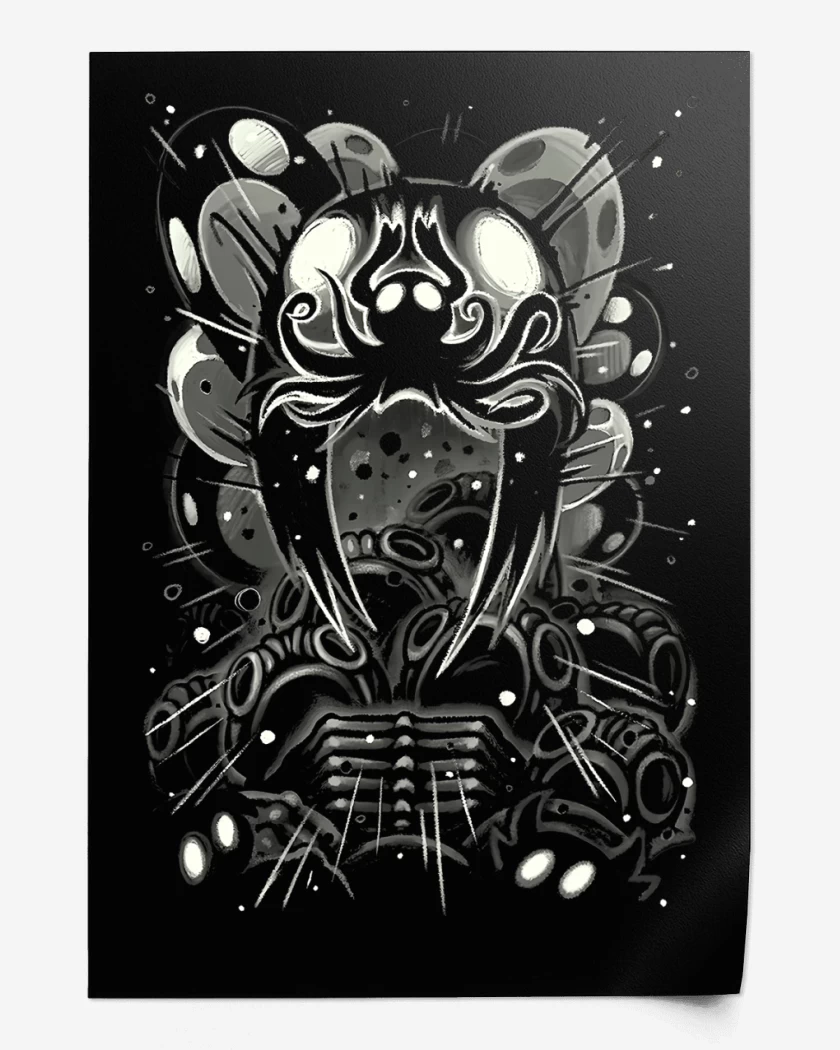 Print Hollow Knight Abyss Shriek