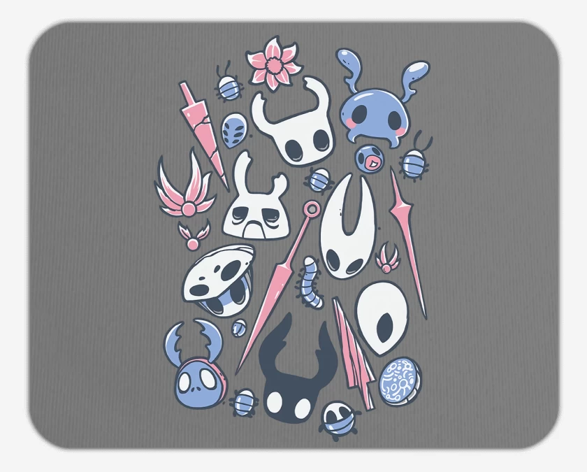 Mousepad Hollow Knight Insectos