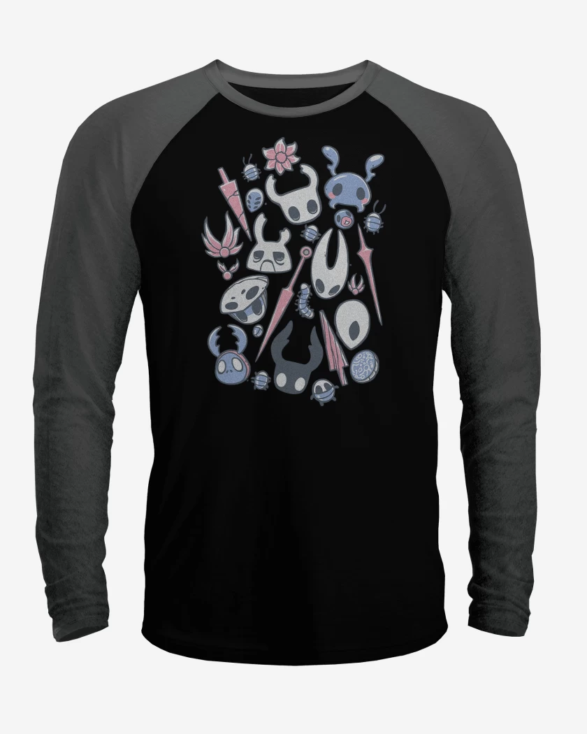 Polera Raglan Hollow Knight Insectos