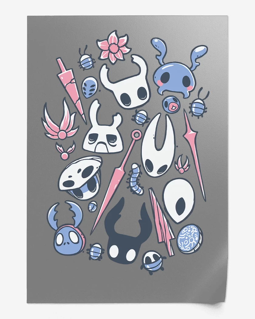 Print Hollow Knight Insectos