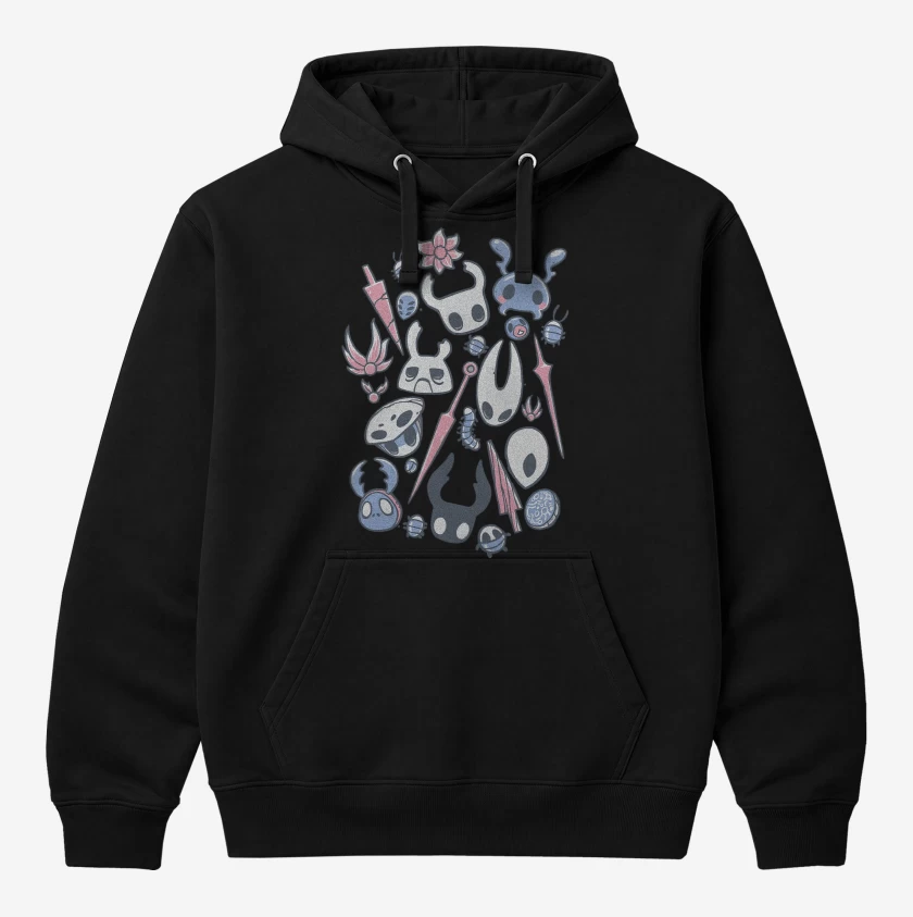 Polerón Canguro Negro de Hollow Knight Insectos