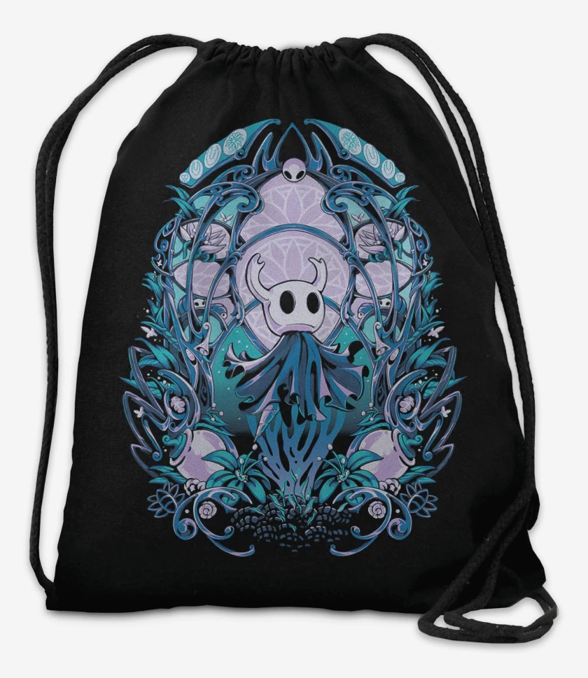 Mochila Negro de Hollow Knight Knight