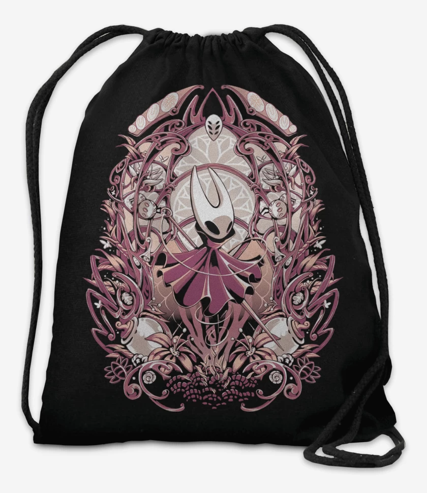 Mochila Negro de Hollow Knight Silksong Hornet