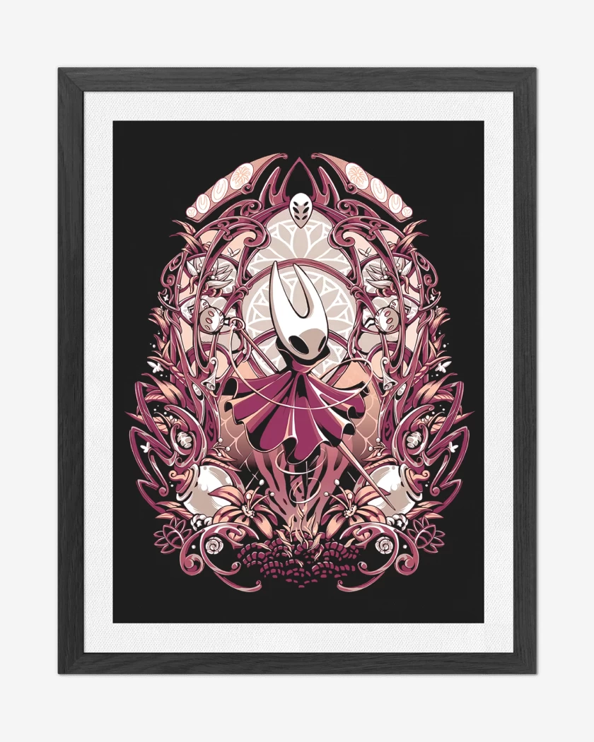 Cuadro decorativo Hollow Knight Silksong Hornet