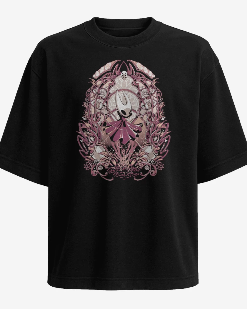 Polera Oversize Hollow Knight Silksong Hornet