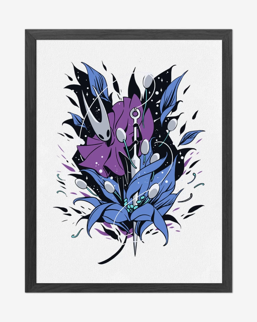 Cuadro decorativo Hornet Hollow Knight Silksong
