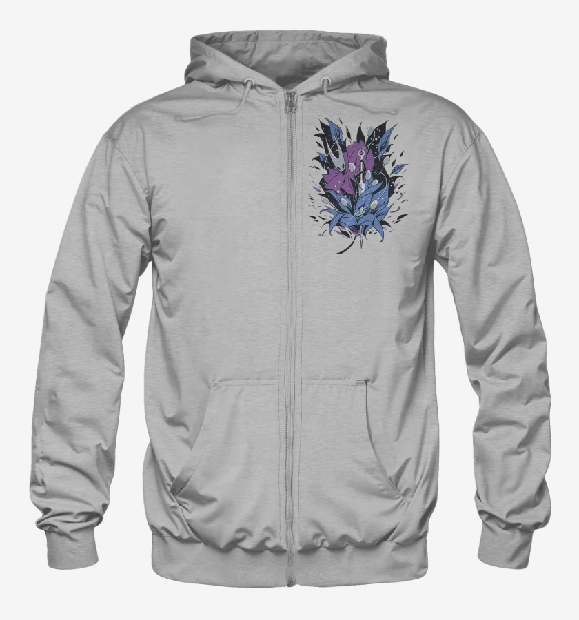Poleron Canguro con cierre Hornet Hollow Knight Silksong
