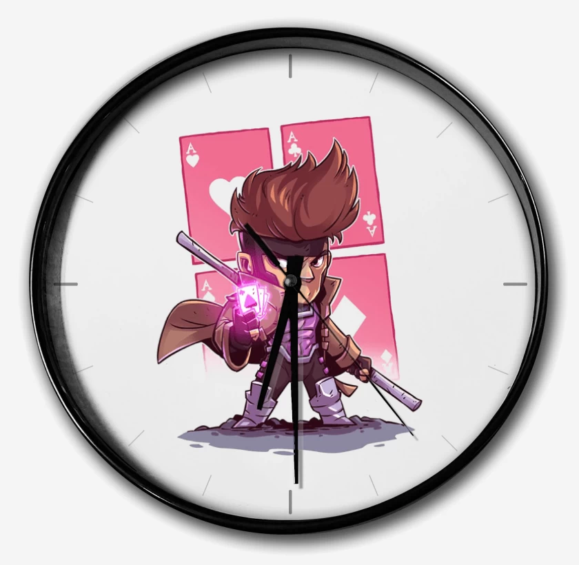 Reloj Blanco de Chibi Gambito