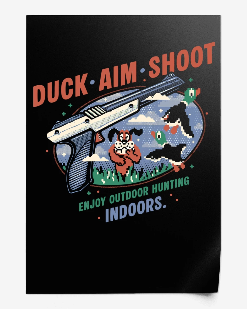 Print Duck Hunt Aim Shoot