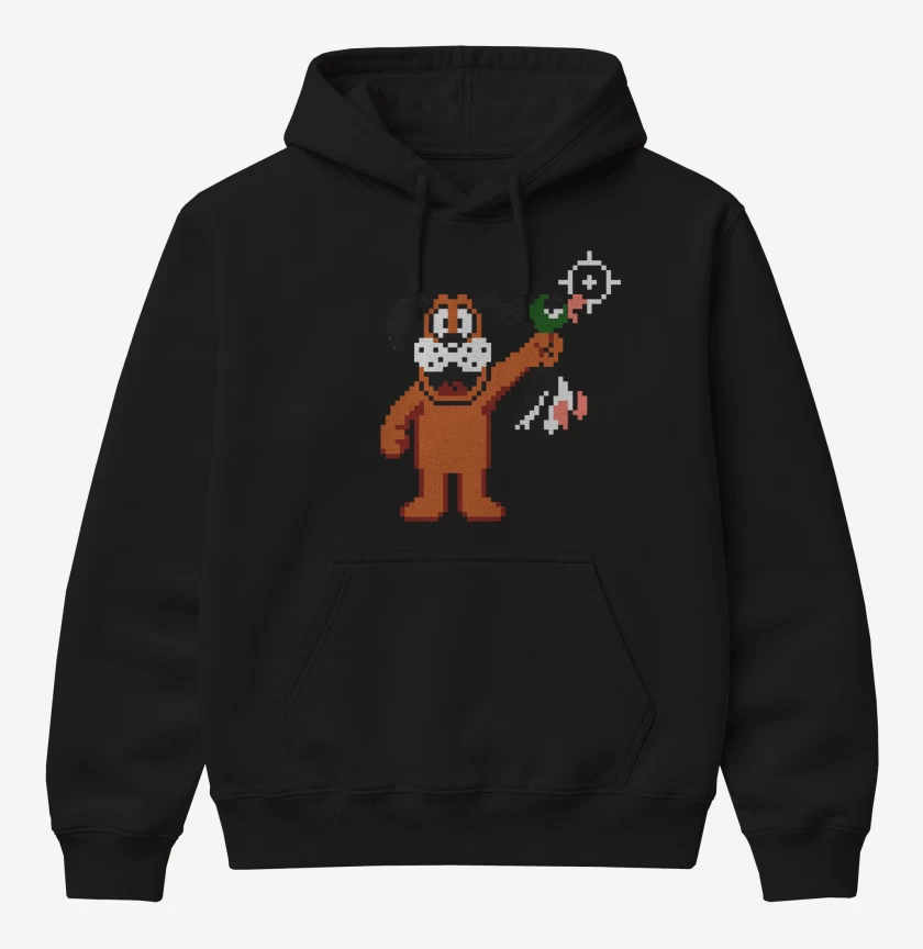 Poleron Canguro básico Duck Hunt Perro