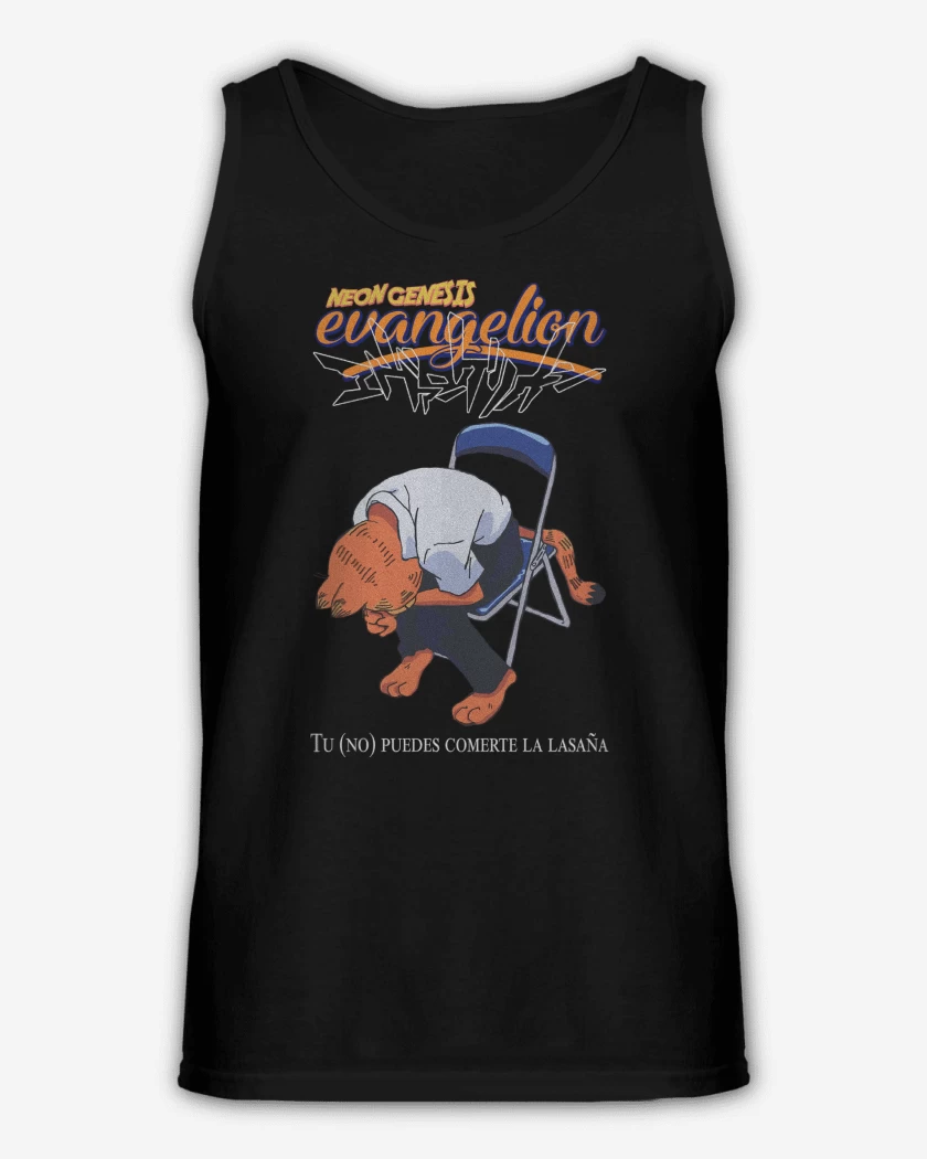 Sudadera Neon Genesis Evangelion Gardfield Lasaña