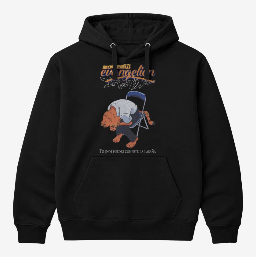 Polerón Canguro Neon Genesis Evangelion Gardfield Lasaña