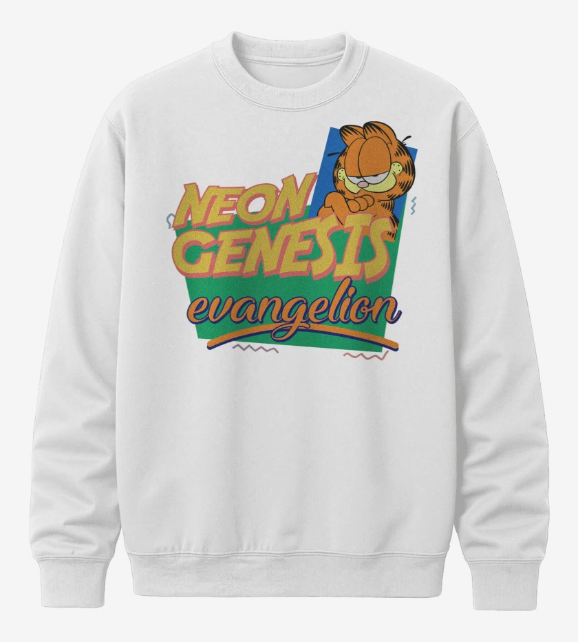 Poleron polo Neon Genesis Evangelion Garfield