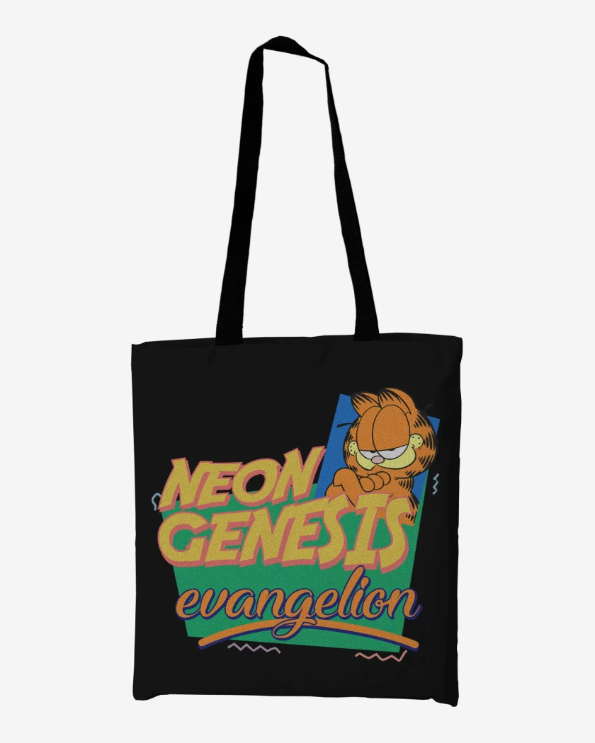 Totebag Neon Genesis Evangelion Garfield